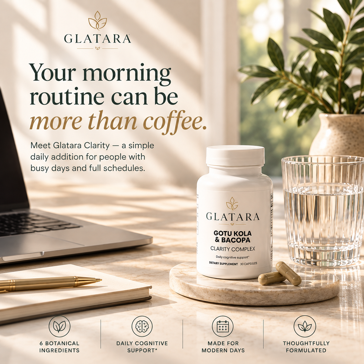 Glatara Clarity — Daily Botanical Support for Modern Women